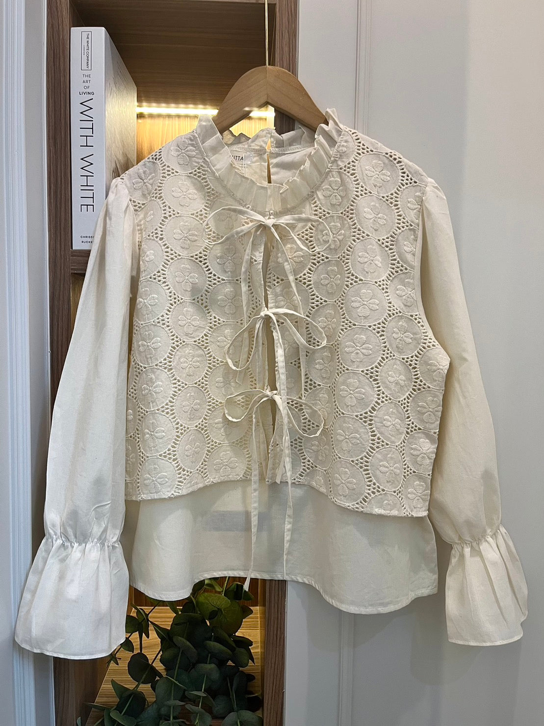 Ariya Eyelet Top
