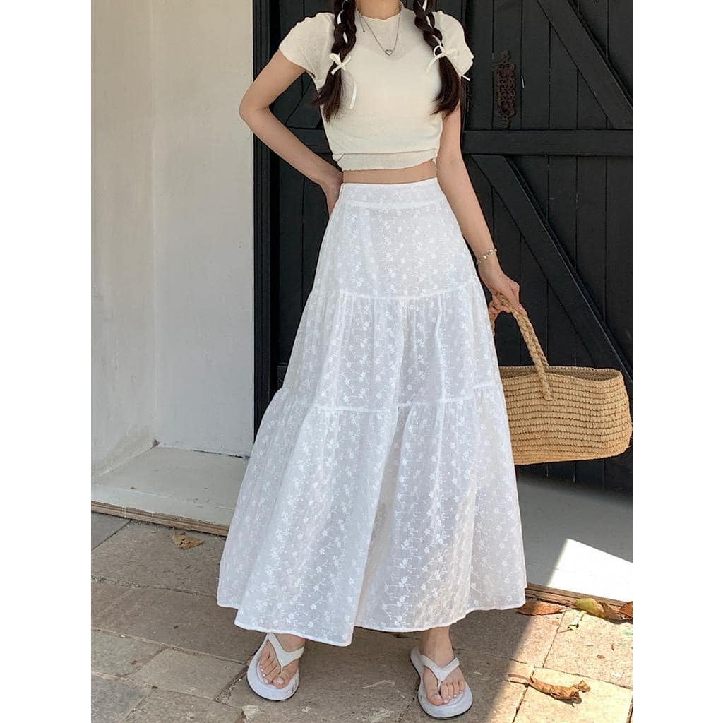 Rosie Eyelet Skirt